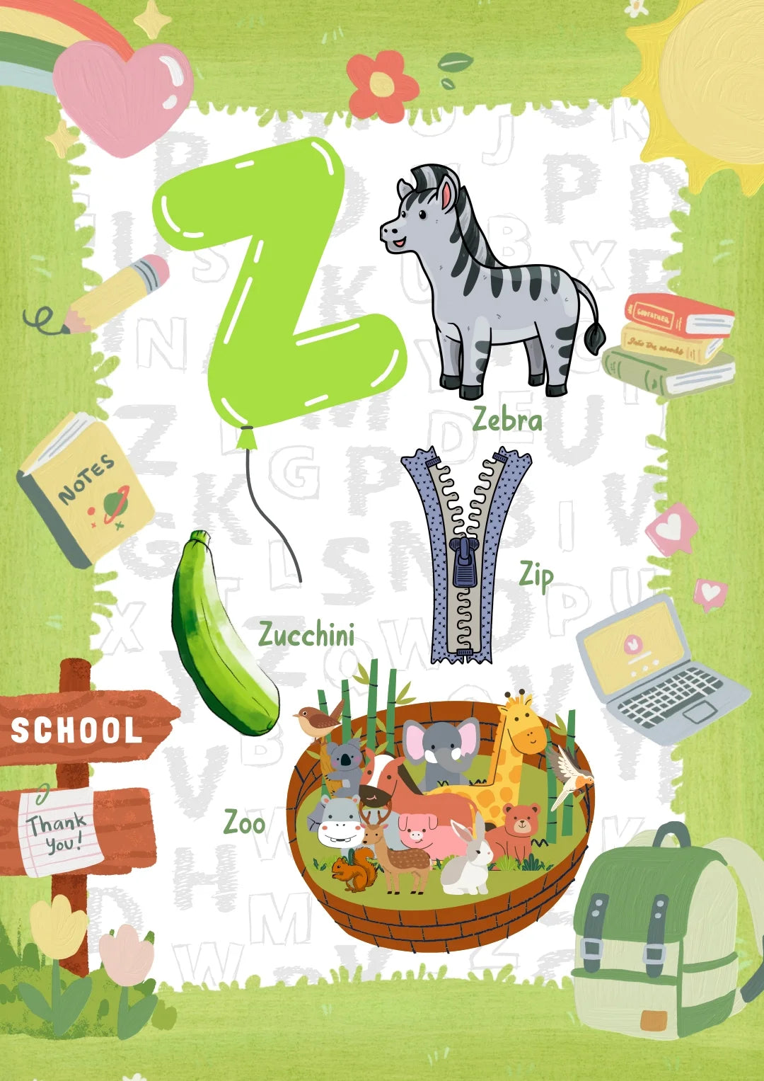A to Z Flashcards