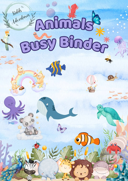 The Ultimate Educational Busy Binder Collection (3-in-1 Bundle)