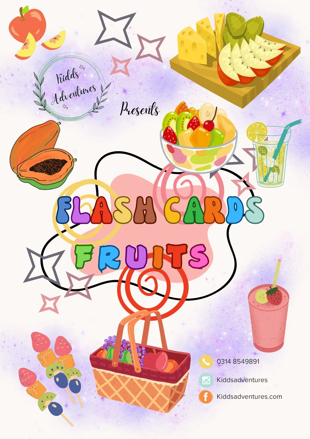 Fruits Flashcards