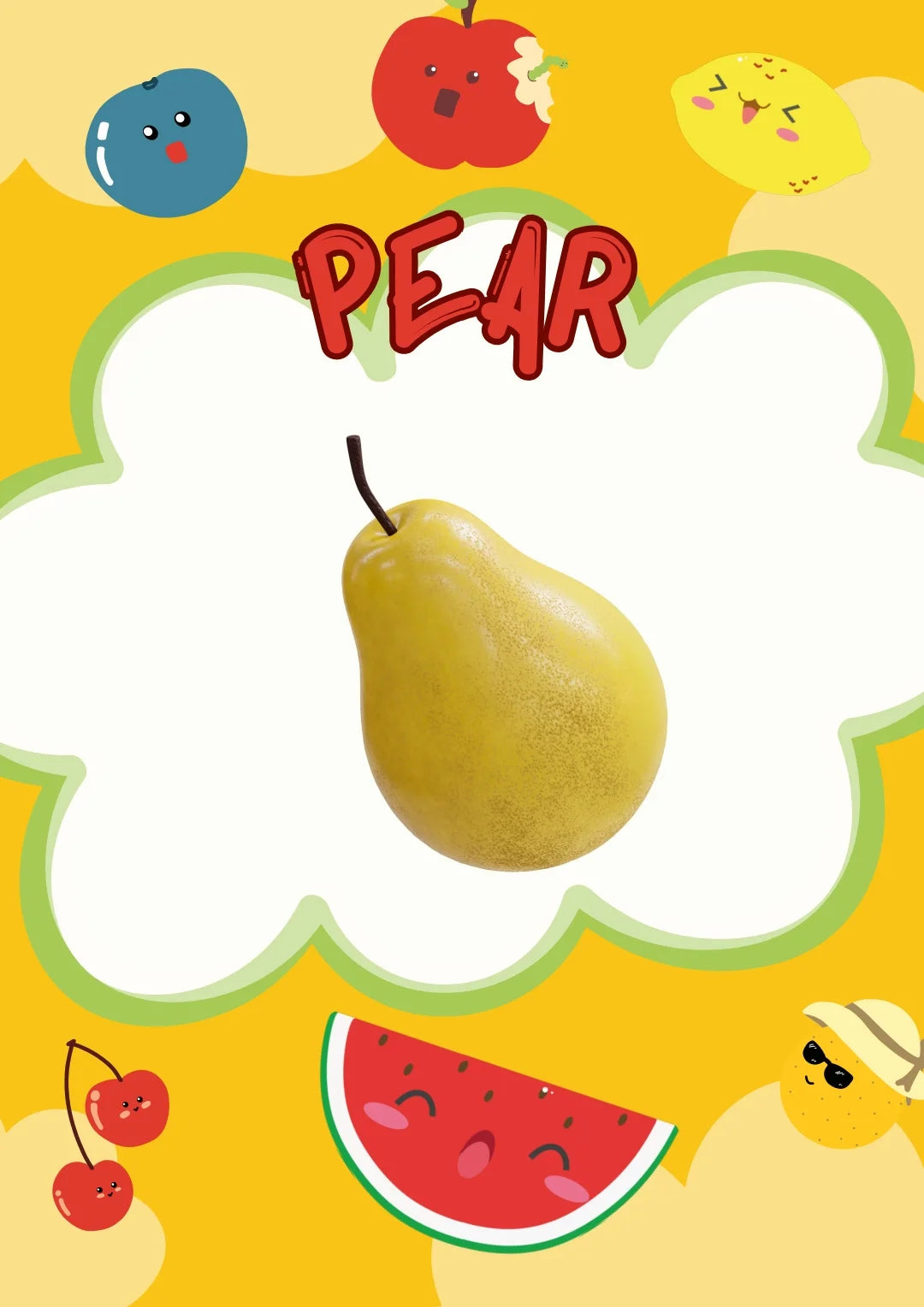 Fruits Flashcards