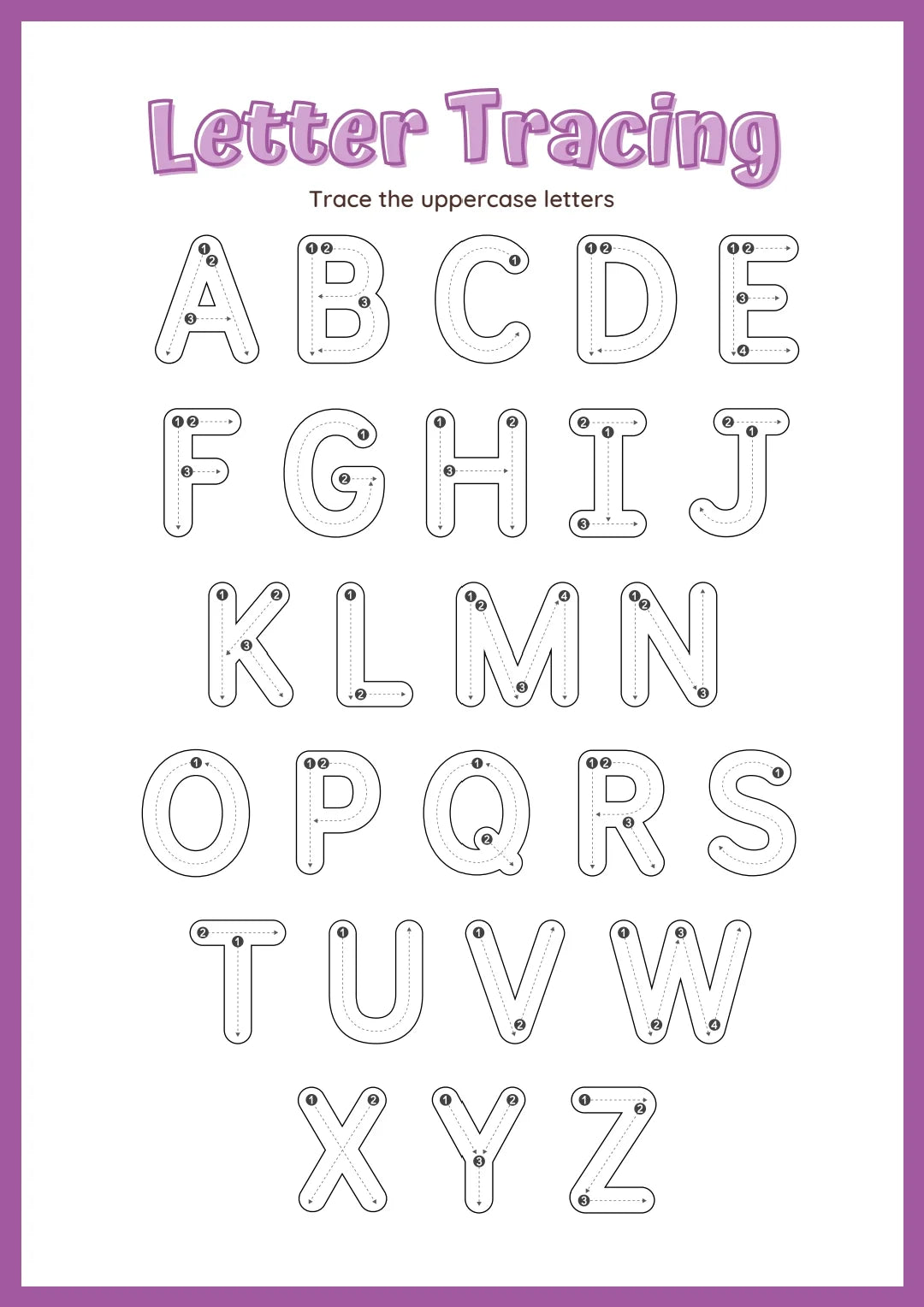 Alphabet Workbook