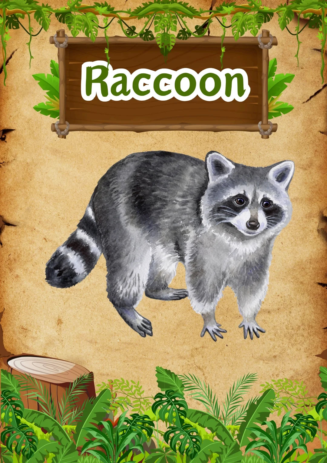 Wild Animals Flashcards