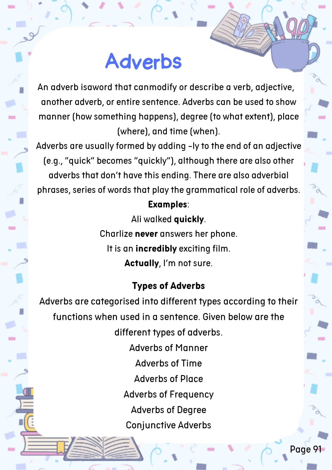 Basic to Advanced English Workbook Part 1 & 2