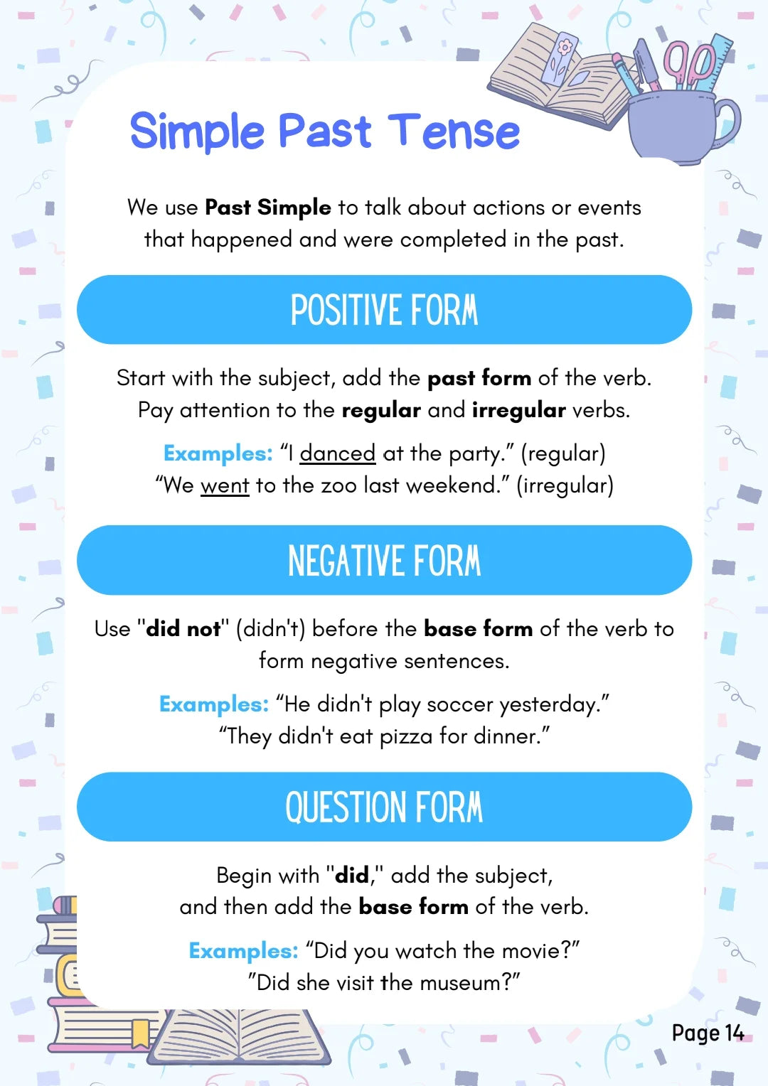 Basic to Advanced English Workbook Part 1 & 2