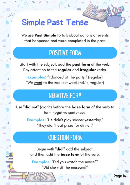 Basic to Advanced English Workbook Part 1 & 2