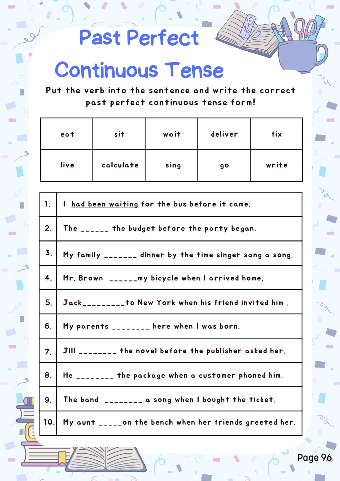 Basic to Advanced English Workbook Part 2