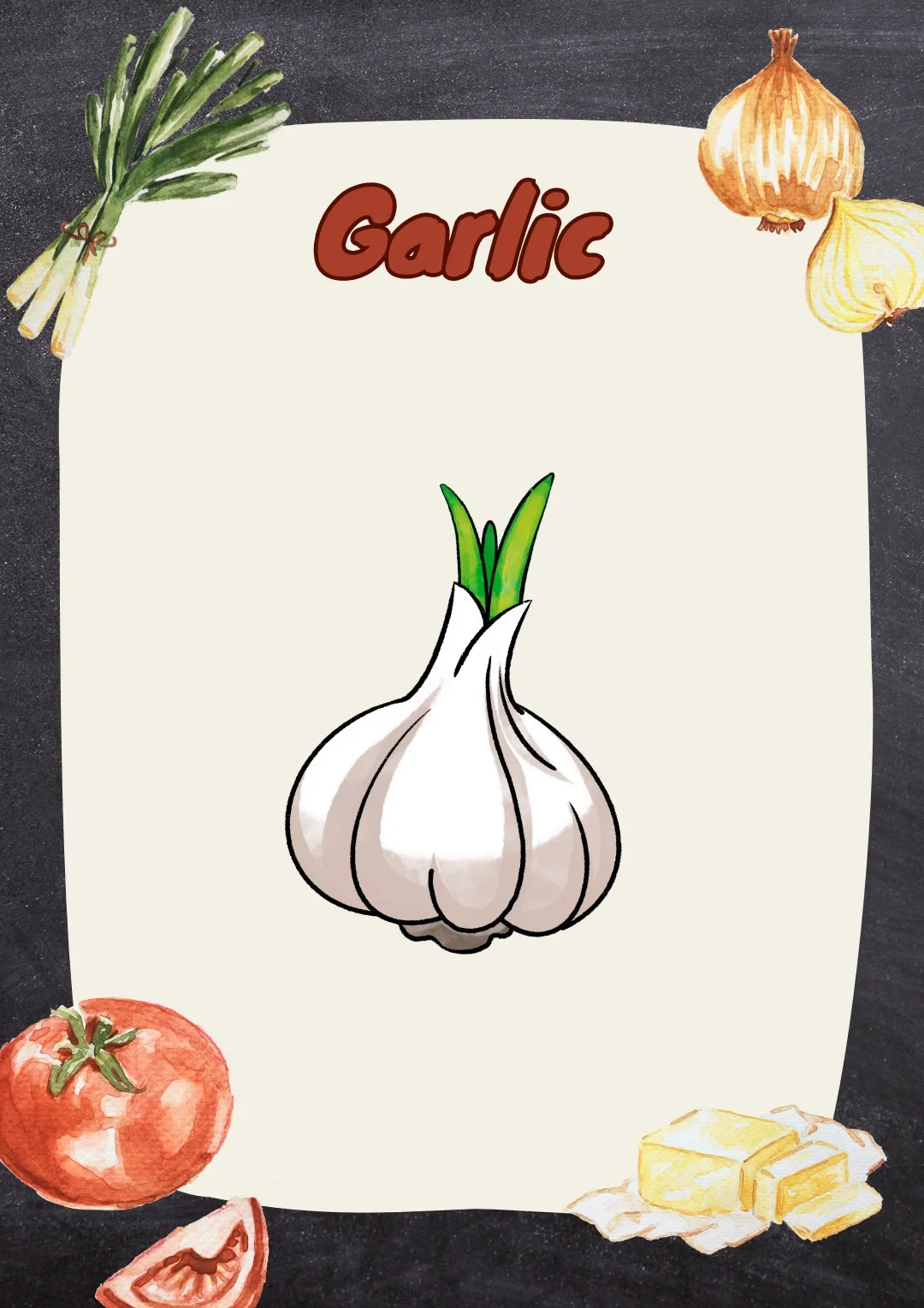 Vegetables Flashcards