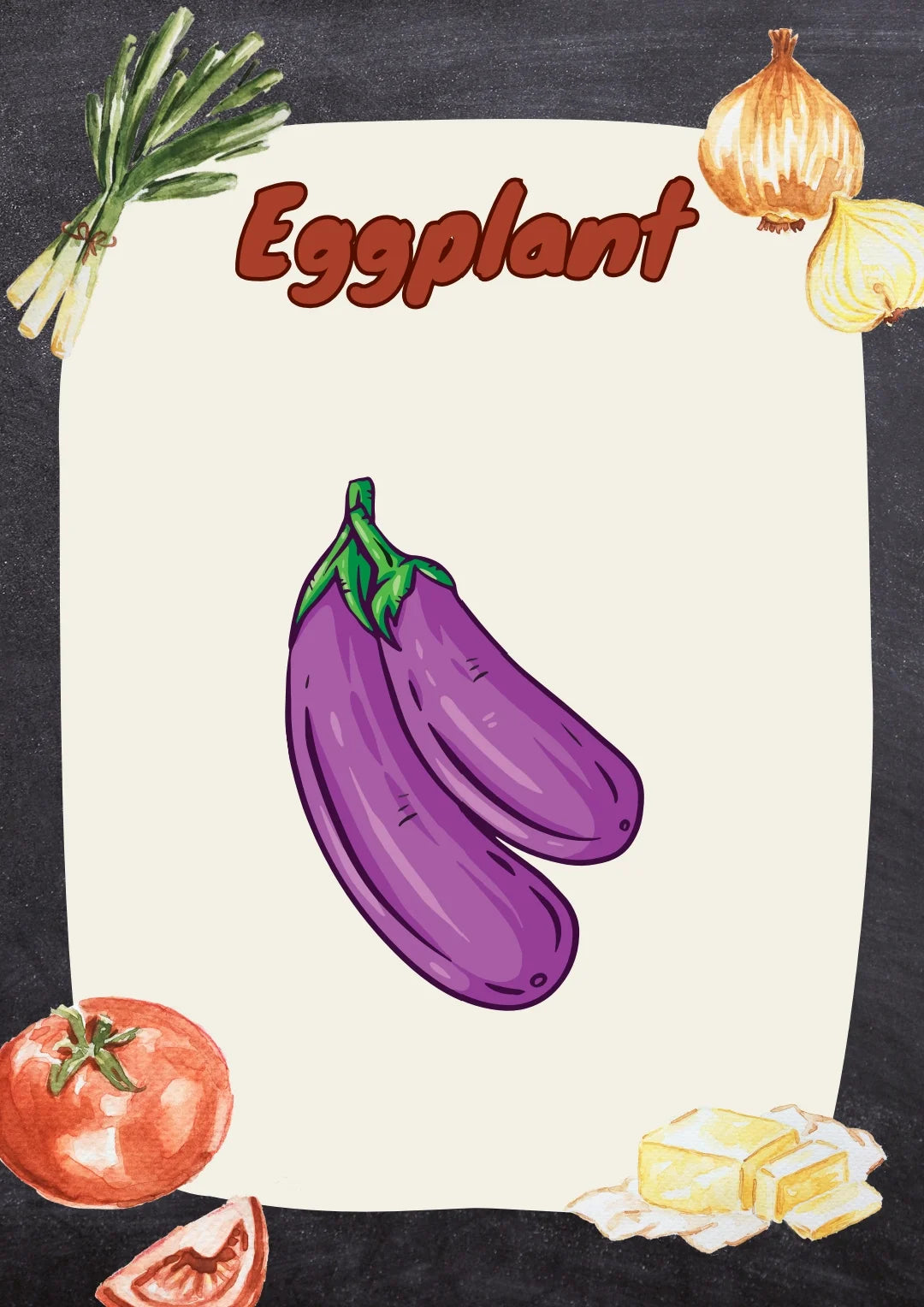 Vegetables Flashcards