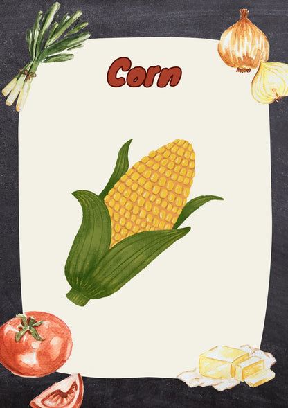 Vegetables Flashcards